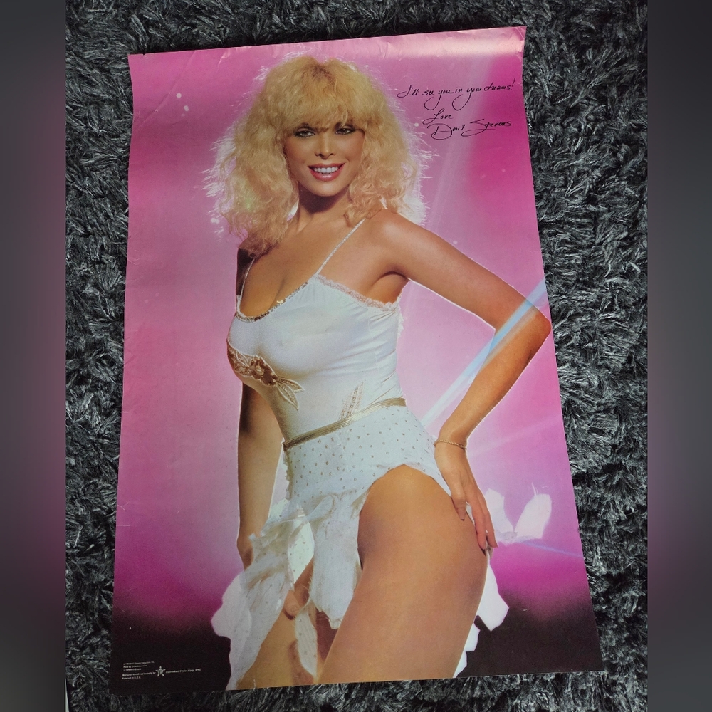 Vintage Hot Girl Dorit Stevens Poster
